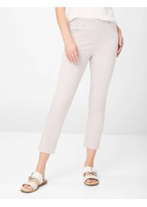 Damen Caprihose "Style PAMINA 6/8", grau, Gr. 20, RAPHAELA BY Brax, 96% Baumwolle, 4% Elasthan, Hosen