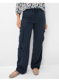 Brax Damen Palazzohose Style MAINE NAVY, dunkelblau, Gr. 46