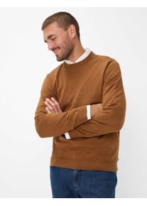 Brax Herren Strickpullover Style RICK toffee, braun, Gr. XXXL