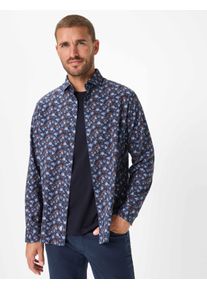 Brax Herren Hemd Style HAROLD navy, dunkelblau, Gr. XXXL