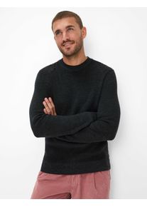 Brax Herren Strickpullover Style ROY cement, dunkelgrau, Gr. XXL