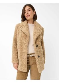 Brax Damen Jacke Style HELSINKI walnut, Beige, Gr. 48