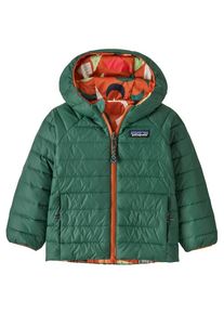 Winterjacke Patagonia Baby's Reversible Down Sweater Hoody Kinder (Gr 3 Years |grün)
