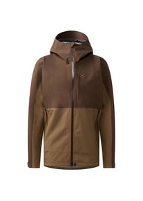 Haglöfs Regenjacke Haglöfs Front Proof II Jacket Herren (Gr XXL |braun |wasserdicht)