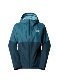 The North Face Diablo Dynamic Zip-In Jacket Regenjacke Damen Trekking (Gr S |blau |wasserdicht)