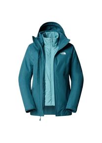 The North Face Inlux Triclimate Doppeljacke Damen (Gr XXL |blau/türkis |wasserdicht)