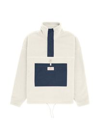 Fleecepullover Amundsen Sports Vagabond Waxed Fleece Damen (Gr S |beige/blau)