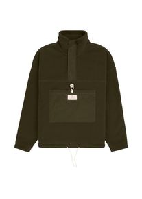 Amundsen Sports Vagabond Waxed Fleece Fleecepullover Damen (Gr XS |oliv)