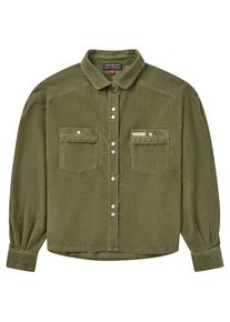 Amundsen Sports Wild Velvet Shirt Bluse Women (Gr S |oliv)