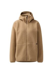 Haglöfs Haglöfs Funäs Pile Hood Fleecejacke Damen (Gr S |beige/braun)