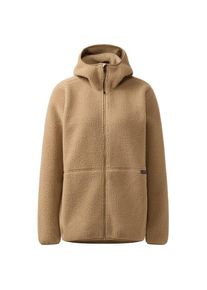 Hagl&ouml;fs Hagl&ouml;fs Fun&auml;s Pile Hood Fleecejacke Damen (Gr L |beige/braun)
