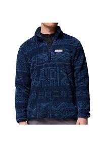 Fleecepullover Columbia Rugged Ridge High Pile Half Zip Herren (Gr M |blau)