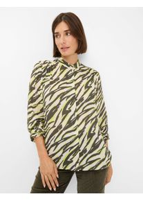 Brax Damen Bluse Style VIVI lemon grass, grün, Gr. 34