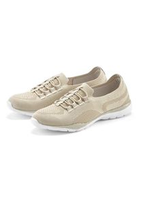 Lascana Sneaker 'Slipper, Halbschuh, leichtes Meshmaterial' beige Gr. 35 für Damen