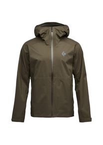 Black Diamond Fineline Stretch Shell Regenjacke Men (Größe M |braun |wasserdicht)