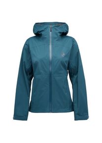 Black Diamond Fineline Stretch Shell Regenjacke Damen (Gr L |blau |wasserdicht)