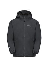 Jack Wolfskin Iceland 3-in-1 Jacket Doppeljacke Kinder (Gr 104 |grau |wasserdicht)