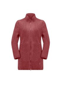 Jack Wolfskin High Curl Coat Fleecejacke Women (Größe S |rot)