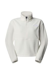 The North Face Glacier Fleece 1/2 Zip Short Jacket Fleecepullover Women (Gr XXL |grau/wei&szlig;)