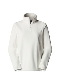 The North Face Glacier Fleece 1/4 Zip Jacket Fleecepullover Women (Gr&ouml;&szlig;e L |wei&szlig;)