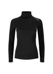 Aclima WarmWool Roll Neck Merinounterwäsche Damen (Gr XS |schwarz)