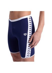 arena Icons Swim Jammer Solid Badehose Herren (Gr 8 |blau)
