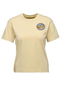T-Shirt Black Diamond Rope Badge S/S Tee Damen (Gr L |beige)