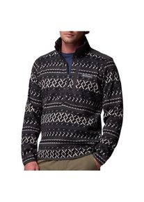 Columbia Sweater Weather Printed Half Zip II Fleecepullover Men (Größe M |schwarz/grau)