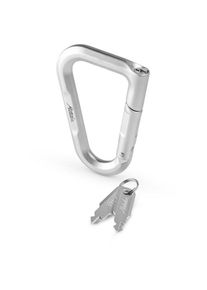 Materialkarabiner Matador BetaLock (Gr One Size |grau/wei&szlig;)