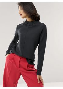 Walbusch Sweatshirt mit Strick