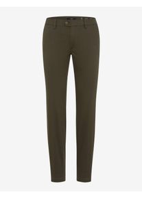Eurex By Brax Herren Flatfronthose Style JIM OLIVE, dunkelgrün, Gr. 31