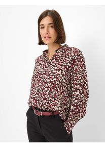 Brax Damen Hemd Style VIC mulberry, dunkelrot, Gr. 32