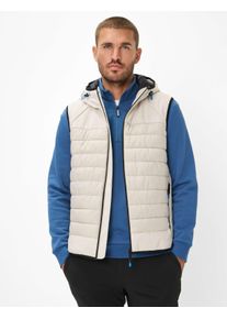 Brax Herren Weste Style LUC ivory, hellbeige, Gr. M