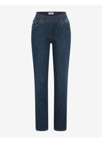 Raphaela by Brax Damen Schlupfhose Style CARINA STONED SLIGHTLY USED, denim blau, Gr. 52K