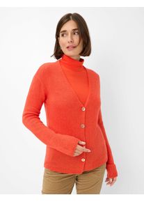 Brax Damen Strickpullover Style ALICIA mandarin, Orange, Gr. 46