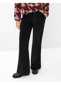 Brax Damen Cordhose Style MAINE BLACK, schwarz, Gr. 42K