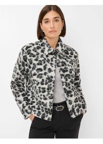 Brax Damen Jacke Style LINZ black, grau, Gr. 46