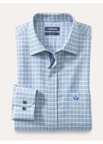 Walbusch Soft-Flanell-Hemd Zip & Go