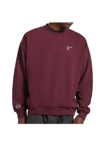 Hoodie Brixton Embroidered Heavy Weight Crew Herren (Gr XL |rot)