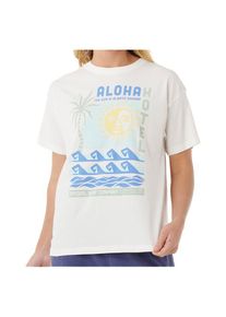Rip Curl Aloha Hotel Relaxed Tee T-Shirt Damen (Gr L |wei&szlig;)