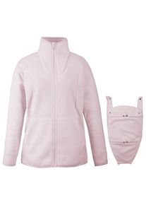 Mamalila Fleece-Tragejacke Basel Fleecejacke Women (Gr XL |rosa)