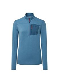 Mountain Equipment Lumiko Zip T Fleecepullover Women (Gr 38 |blau)