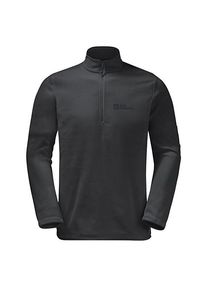 Jack Wolfskin Taunus Halfzip Fleecepullover Men (Größe M |schwarz)