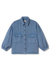 TWOTHIRDS Hamushin Bluse Damen (Gr M |blau)