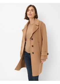 Brax Damen Mantel Style LONDON walnut, Beige, Gr. 46