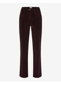 Raphaela by Brax Damen Cordhose Style LAURA NEW AMARONE, dunkelrot, Gr. 54
