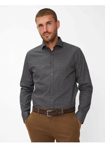Brax Herren Hemd Style HAROLD toffee, braun, Gr. L