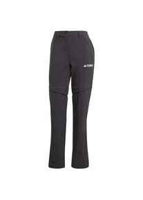 adidas terrex Multi Zip Off Pants Zip-Off-Hose Damen (Gr 44 - Regular |grau)