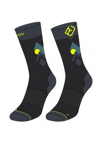 Ortovox Alpine Light Comp Mid Socks Merinosocken Herren (Gr 42-44 |schwarz)