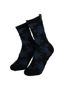 Santa Cruz Flourish Daisy Socks (2-Pack) Multifunktionssocken Damen (Gr 4-7 |schwarz)